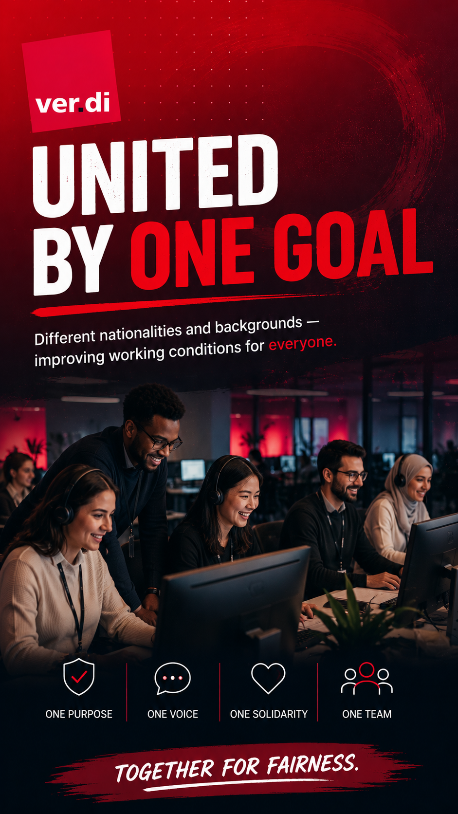United by one goal